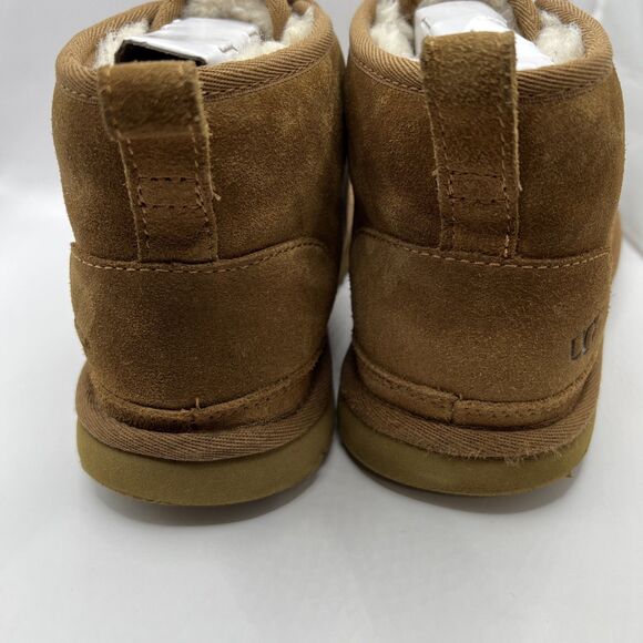 UGG Men’s Neumel Chukka Chestnut Wool Suede Lace-Up Ankle Boots Sz 6 US With Box main image 8